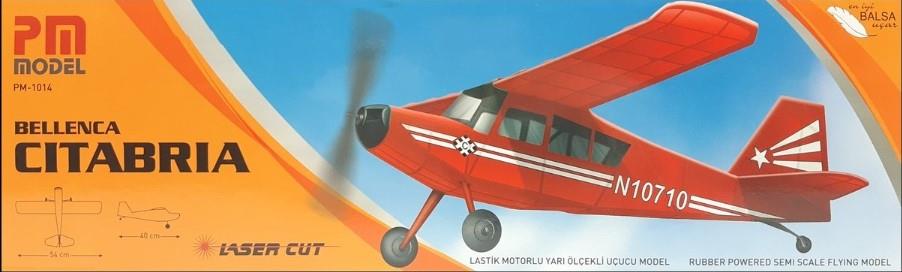 PM Model Bellanca Citabria Lastik Motorlu Uçak PM Model Bellanca Citabria Lastik Motorlu Uçak