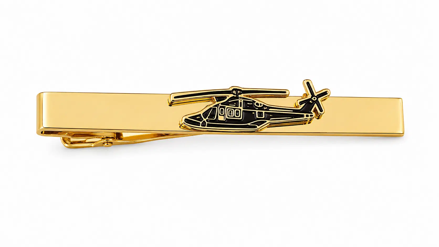 Kravat İğnesi Sivil Helikopter Gold - Boşluksuz