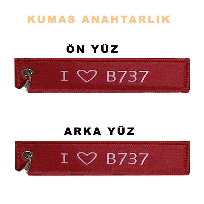 KUMAS ANAHTARLIK LOVE B 737 KUMAS ANAHTARLIK LOVE B 737