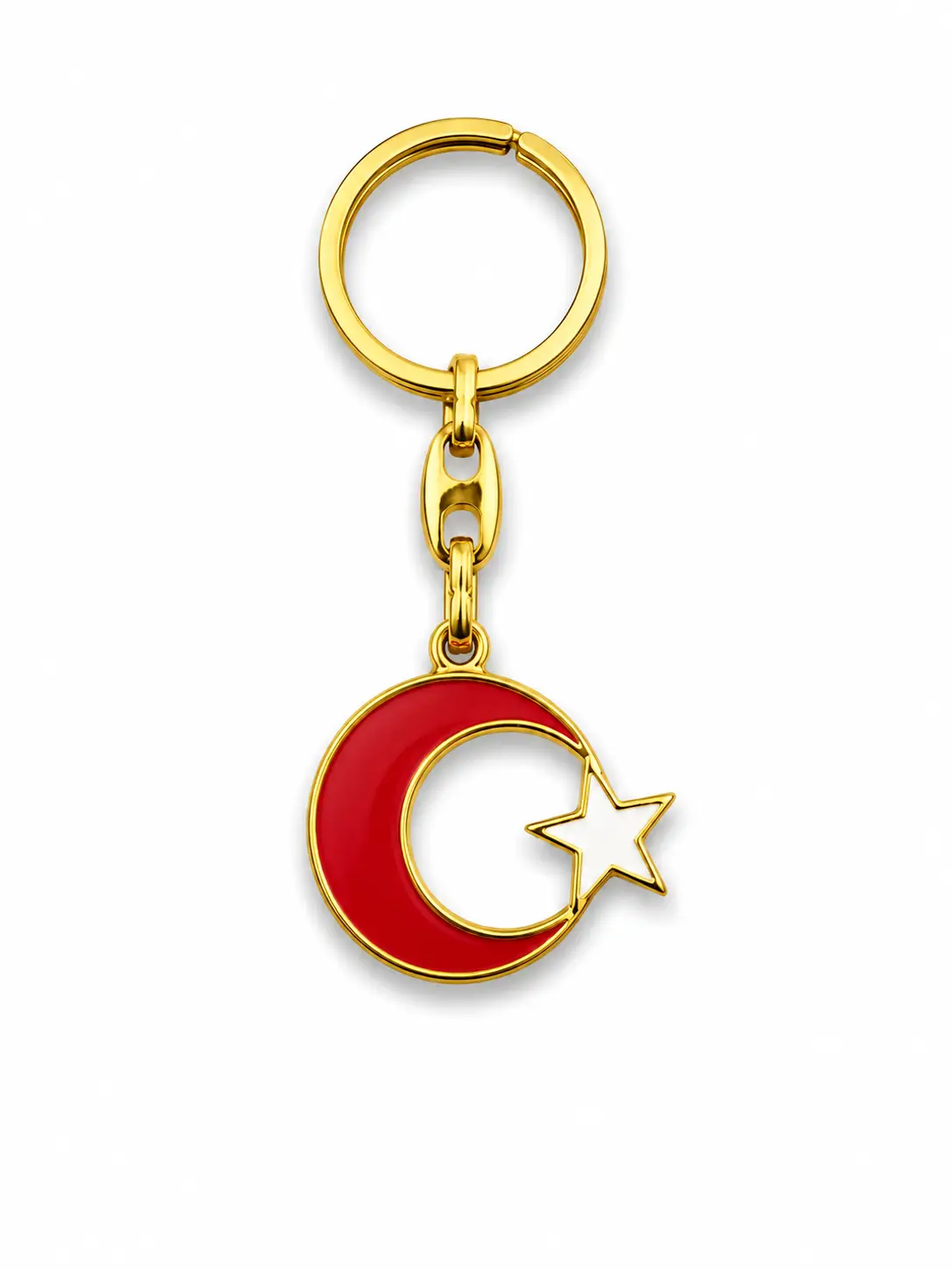 Metal Anahtarlık Ay Yıldız