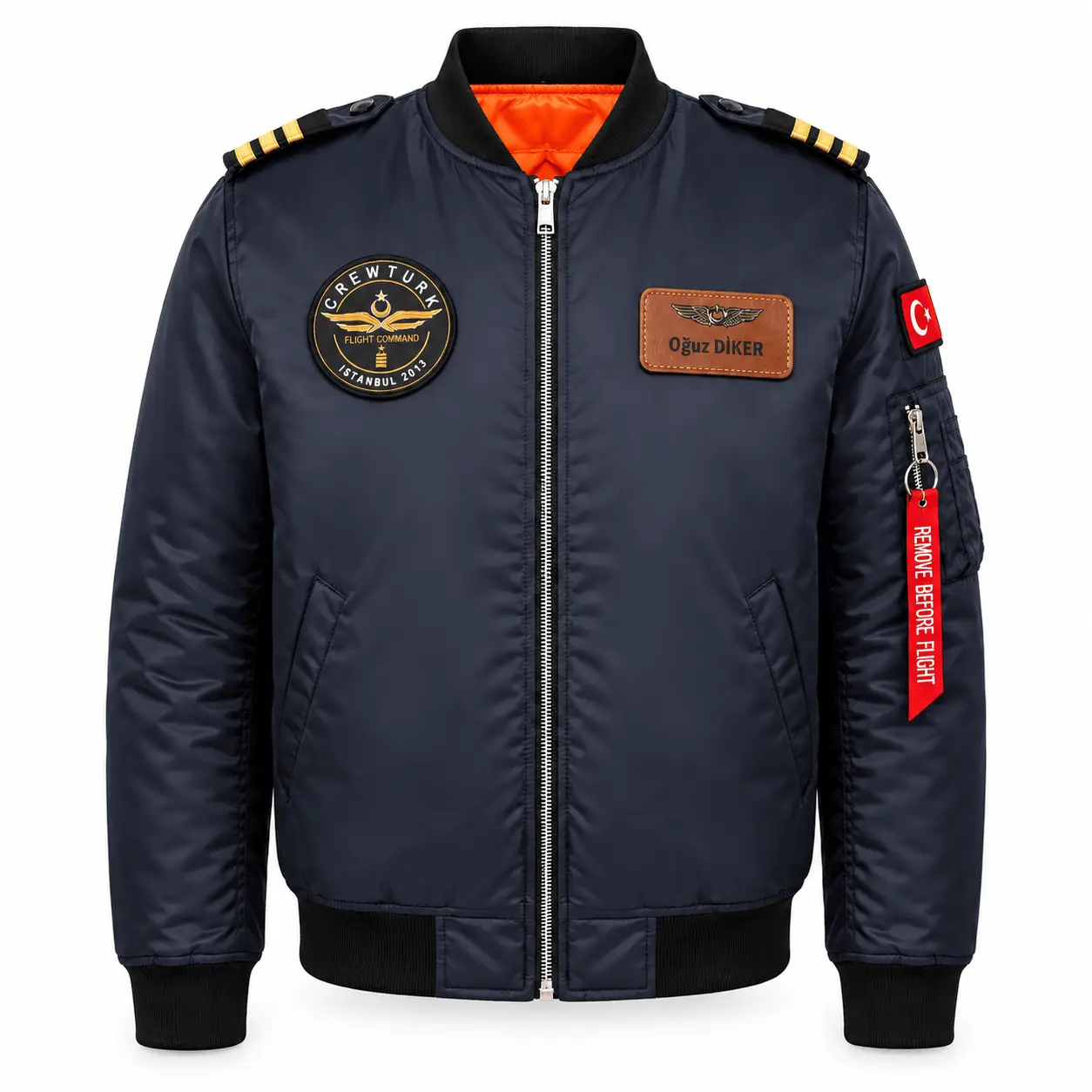 MNG91L Bomber Pilot Montu Kumas Lacivert