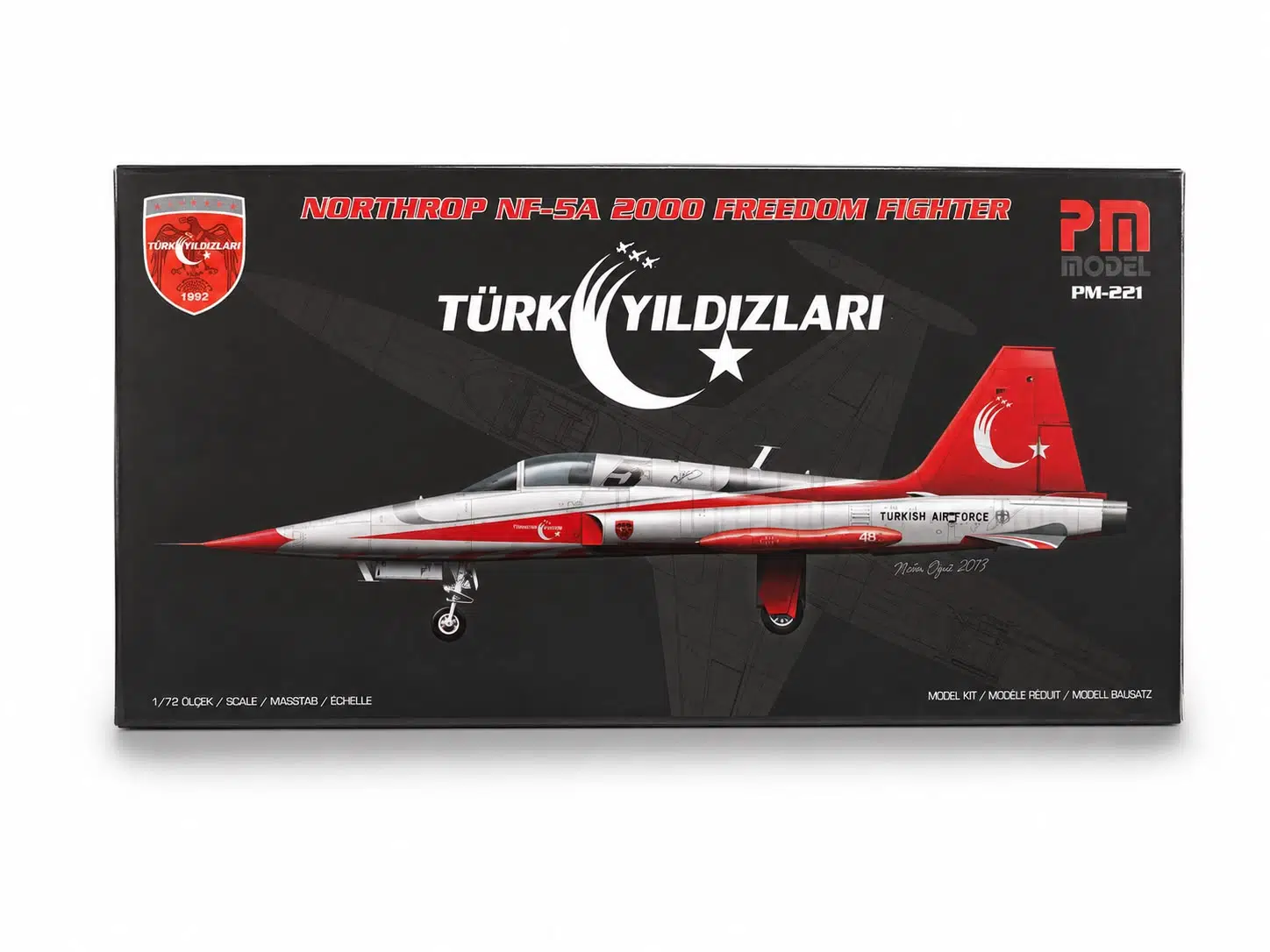 Northrop F-5 A 2000 Freedom Fighter PM Model Demonte Plastik Uçak Maket Kiti