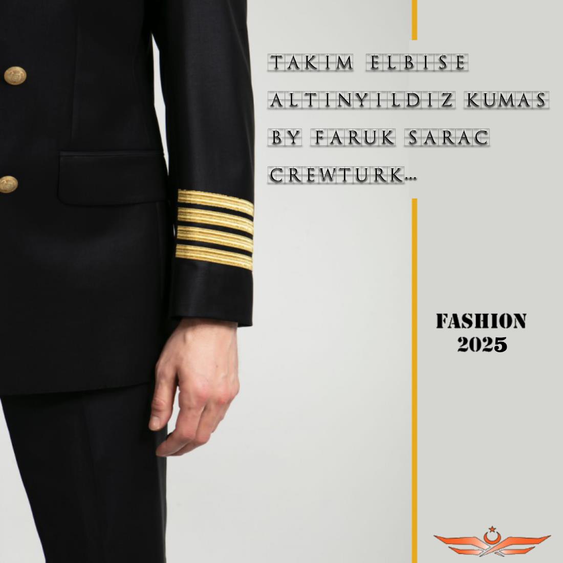 UNIFORMA CREWTURK 8 DROP 4 SIRMA BY FARUK SARAC UNIFORMA CREWTURK 8 DROP 4 SIRMA BY FARUK SARAC